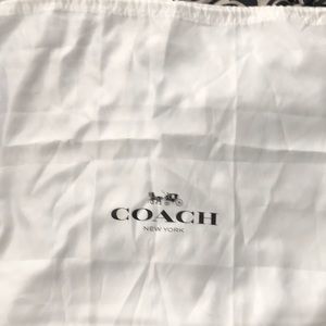 Coach dust bag